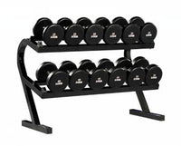 Load image into Gallery viewer, Powertec WB-DR10 Two-Tier Dumbbell Rack
