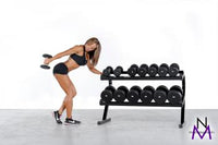 Load image into Gallery viewer, Powertec WB-DR10 Two-Tier Dumbbell Rack
