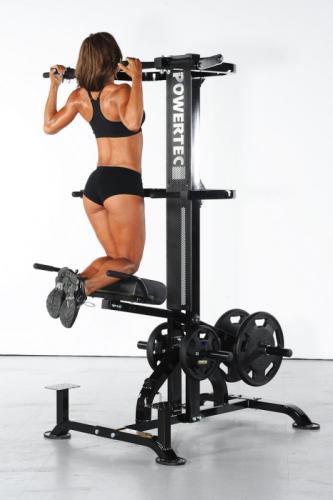 Powertec Levergym-Chin/Dip Assist L-CDA+20 Fitness Factory