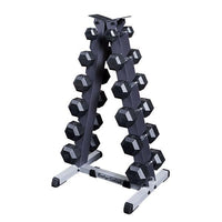 Load image into Gallery viewer, Body Solid 5-30lb Rubber Dumbbell Package (SDR530SET)
