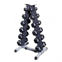 Load image into Gallery viewer, Body Solid 5-30lb Rubber Dumbbell Package (SDR530SET)

