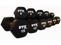 Load image into Gallery viewer, TROY VTX 43 Pair Neoprene Dumbbell Set with Rack
