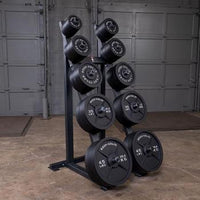 Load image into Gallery viewer, Body-Solid GWT76 High Capacity Olympic Plate Rack
