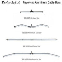 Load image into Gallery viewer, Aluminum Revolving Straight Bar
