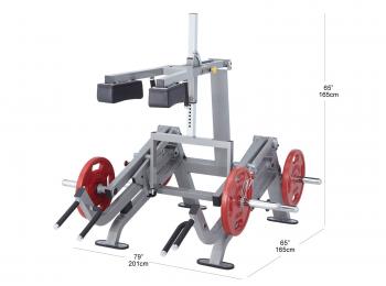 Steelflex PL2300 Squat Deadlift Lunge Machine - Thumbnail 3