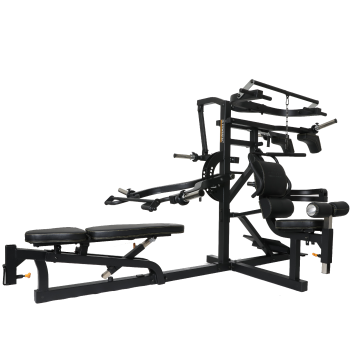 Powertec Workbench Multi System WB MS with Isolateral Arms Leverage Equipment from Fitness Factory Outlet FitnessFactoryOutlet