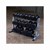 Load image into Gallery viewer, Body Solid GDR48 3 Tier Dumbbell Rack
