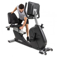 Load image into Gallery viewer, Spirit Fitness CR800-ENT Recumbent Bike
