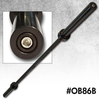Load image into Gallery viewer, Body-Solid OB86B Black 7&#39; Olympic Bar
