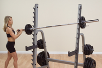 Load image into Gallery viewer, Body-Solid Bench Rack Combo SDIB370
