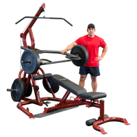 Load image into Gallery viewer, Body-Solid Corner Leverage Gym Package GLGS100P4
