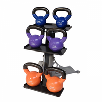 Load image into Gallery viewer, Body Solid 3-Tier Kettlebell Rack
