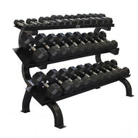 Load image into Gallery viewer, Troy Barbell VTX (GTDR-3) Three Tier Dumbbell Rack 
