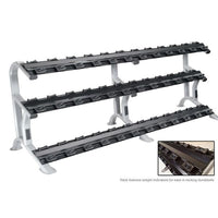 Load image into Gallery viewer, York (ETS) Commercial Three Tier Dumbbell Rack
