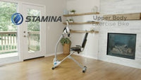 Load and play video in Gallery viewer, Stamina Seated Upper Body Exercise Bike
