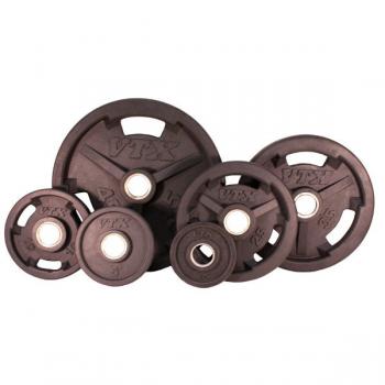 Troy VTX 300lb Rubber Olympic Set - Fitness Factory Outlet