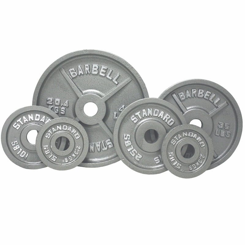USA Sports Olympic Weight Plate Set - 255lbs
