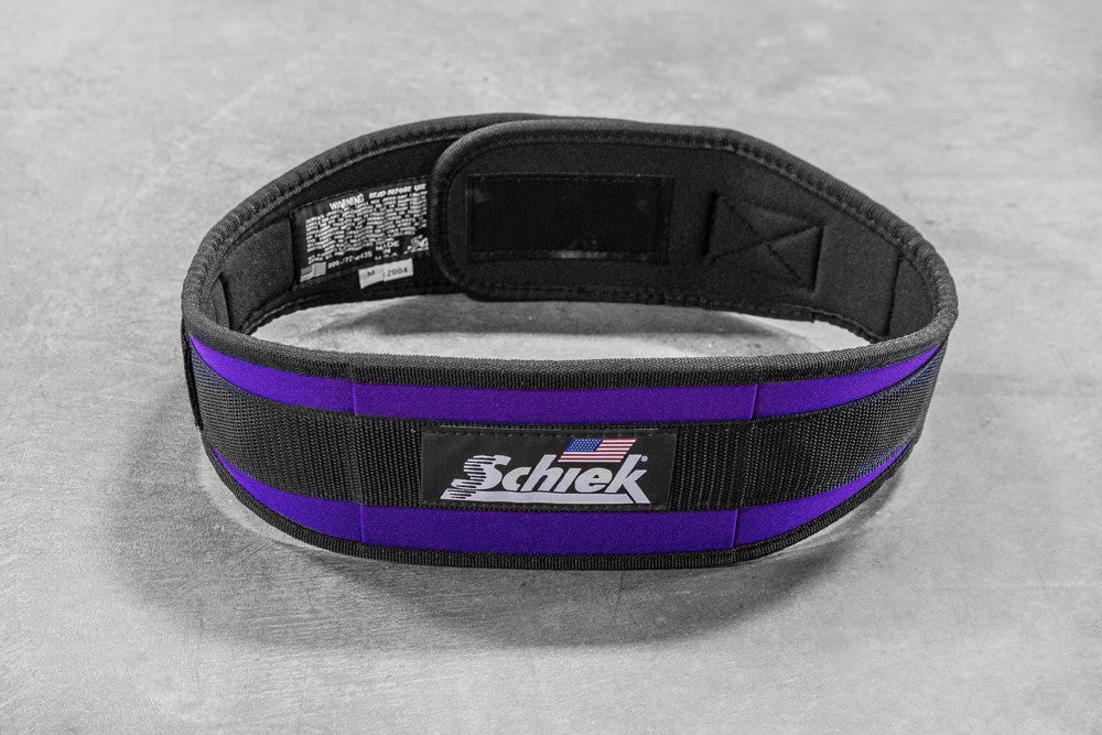 Schiek 2004 Purple Lifting Belt (2004-PURPLE)