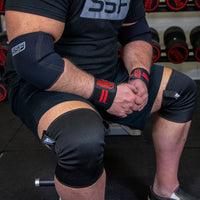 Load image into Gallery viewer, Serious Steel Fitness Knee Sleeves (Heavy Pull Tab / Easy on and off)
