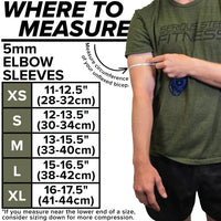 Load image into Gallery viewer, Serious Steel 5mm Neoprene Elbow Sleeves
