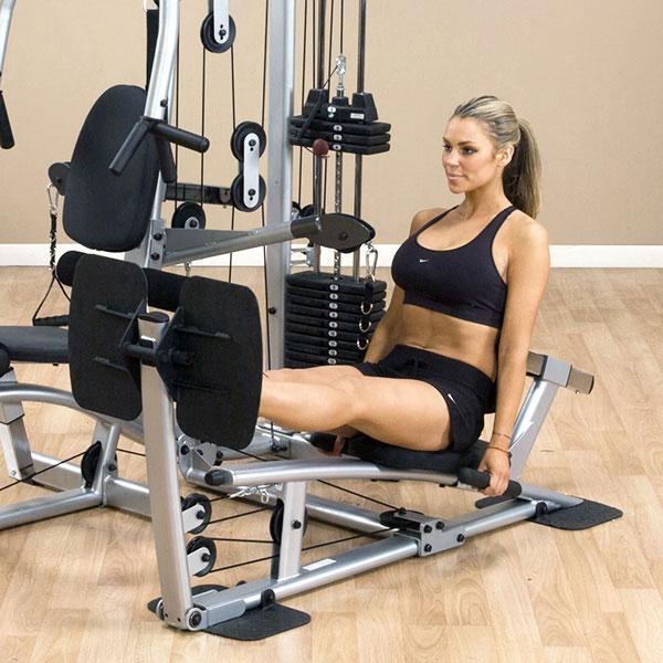 Body Solid Powerline Leg Press Attachment (PLPX) - Compatible With P1X/P2X Home Gyms For Thigh & Glute Workouts - View #2