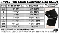 Load image into Gallery viewer, Serious Steel Fitness Knee Sleeves (Heavy Pull Tab / Easy on and off)
