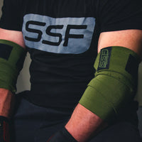 Load image into Gallery viewer, Serious Steel Fitness Stiff Elbow Wraps 47&quot; (Pair)
