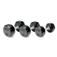 Load image into Gallery viewer, Troy 12-Sided Rubber Encased Dumbbell 55-75 lbs Set
