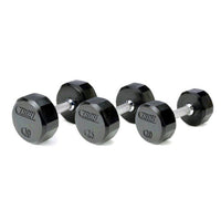 Load image into Gallery viewer, Troy 12-Sided Rubber Encased Dumbbell 55-100 lbs Set
