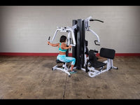 Load and play video in Gallery viewer, Body Solid EXM3000LPS Commercial Multi Station Gym
