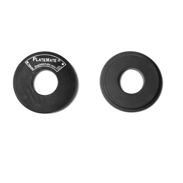 PlateMate 2-Pcs Magnetic Donut 1.25-Lb Workout Microload Weight Plate  Add-Ons (2.5 lb. Set)