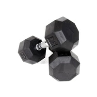 Load image into Gallery viewer, VTX 8-Sided Rubber Encased Dumbbells 5-100lb.
