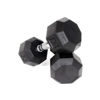 Load image into Gallery viewer, VTX 8-Sided Rubber Encased Dumbbells 5-75lb.
