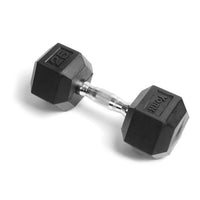 Load image into Gallery viewer, York Rubber Coated Hex Dumbbells
